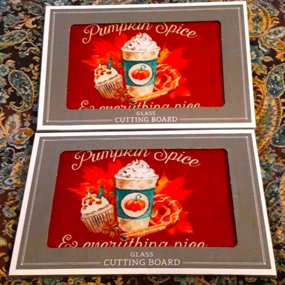 Glass cutting boards